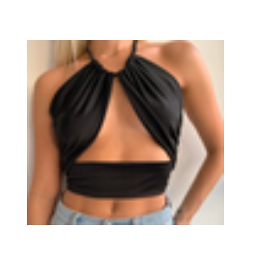 Halter crop top